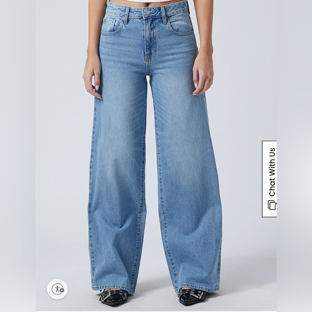Pacific Sunwear Jessie High Rise Baggy Jeans